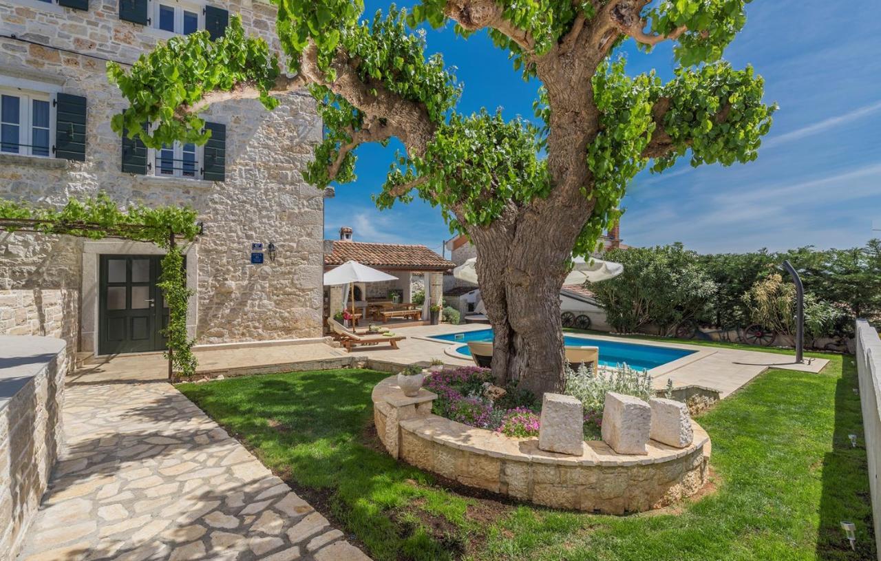 Beautiful Stone House - Villa Parentium With Private Pool Dračevac 외부 사진