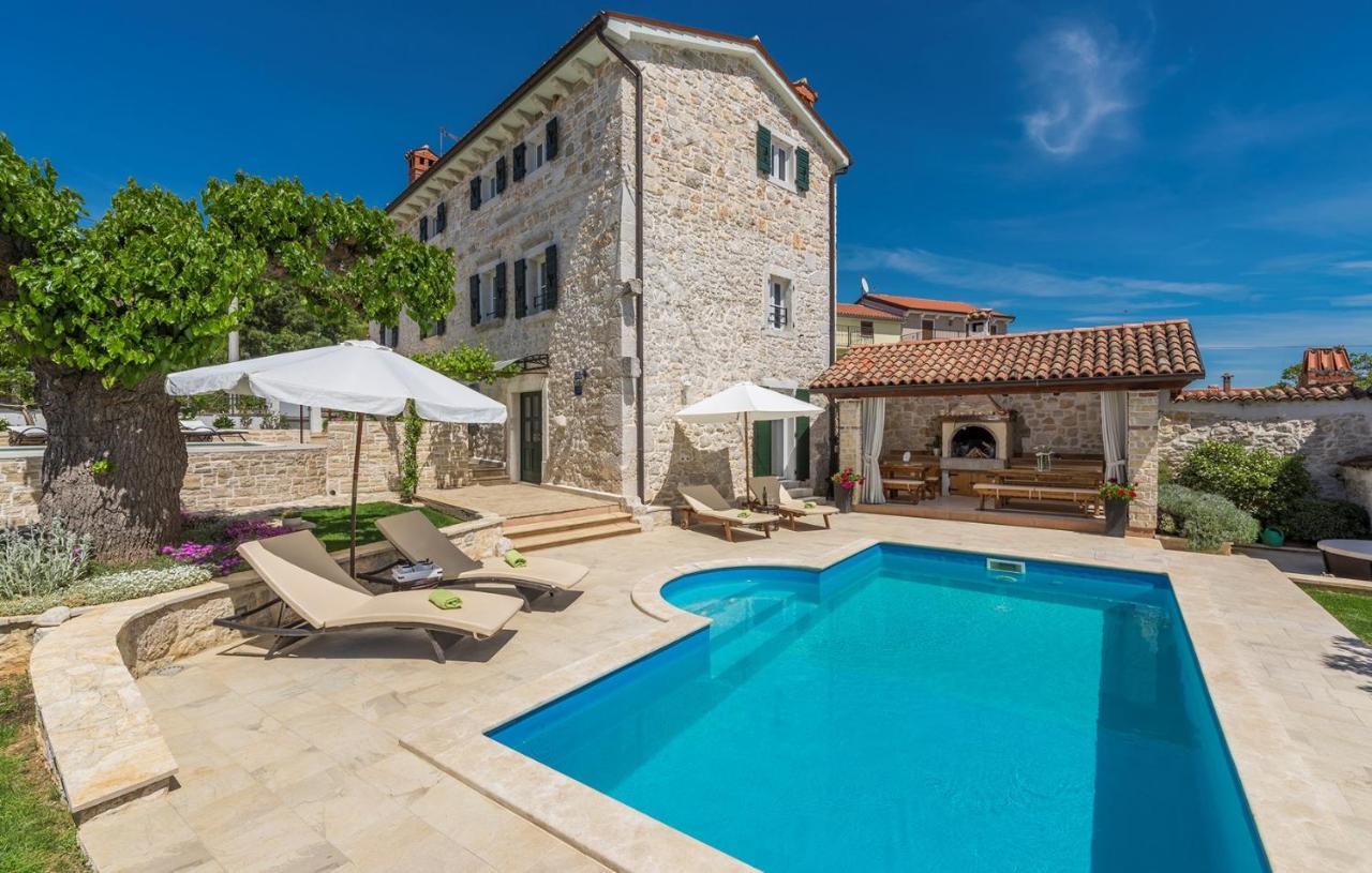 Beautiful Stone House - Villa Parentium With Private Pool Dračevac 외부 사진